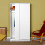 Hanah Home Armario de Puertas Correderas Blanco